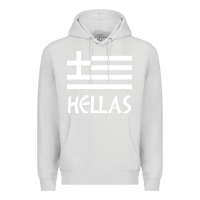 Dove Grey greece hellas Premium Hoodie - artisFamous