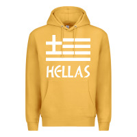 Mustard greece hellas Premium Hoodie - artisFamous