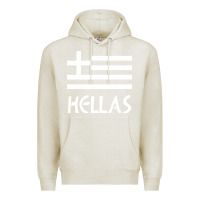 Oatmeal Heather greece hellas Premium Hoodie - artisFamous