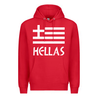 Red greece hellas Premium Hoodie - artisFamous