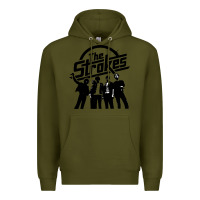 Army Green Black Man Premium Hoodie - artisFamous