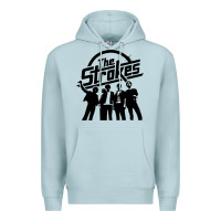 Blue Mist Black Man Premium Hoodie - artisFamous