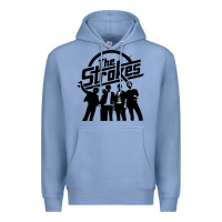 Colony Blue Black Man Premium Hoodie - artisFamous