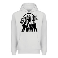 Dove Grey Black Man Premium Hoodie - artisFamous