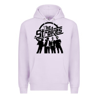 Lilac Black Man Premium Hoodie - artisFamous