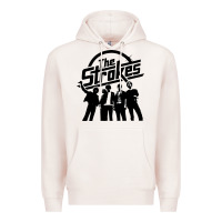 Pale Pink Black Man Premium Hoodie - artisFamous