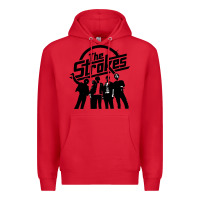 Red Black Man Premium Hoodie - artisFamous