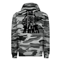 Slate Camo Black Man Premium Hoodie - artisFamous