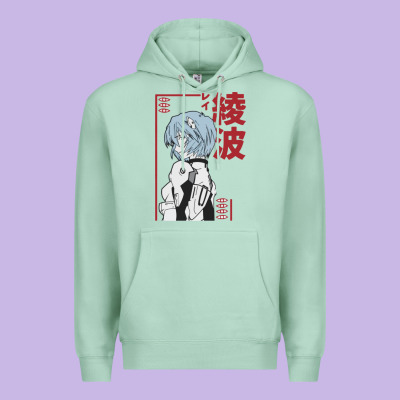 Aesthetic Evangelion Premium Hoodie Designed By Artisfamous
