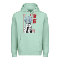 Seafoam aesthetic evangelion Premium Hoodie - artisFamous