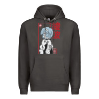 Smoke aesthetic evangelion Premium Hoodie - artisFamous