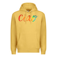 Antique Gold ciao italian saying Premium Hoodie - artisFamous