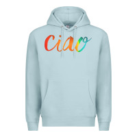 Blue Mist ciao italian saying Premium Hoodie - artisFamous