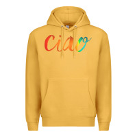 Mustard ciao italian saying Premium Hoodie - artisFamous