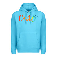 Ocean Blue ciao italian saying Premium Hoodie - artisFamous
