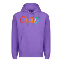 Purple ciao italian saying Premium Hoodie - artisFamous
