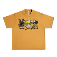 Peanut Butter peace love ostrich Urban Heavy Tee - LillyAllenDesigns