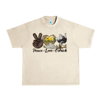 Sandshell peace love ostrich Urban Heavy Tee - LillyAllenDesigns