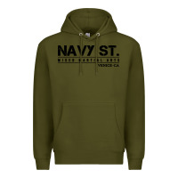 Army Green navy street kingdom mma mixed martial arts Premium Hoodie - artisFamous