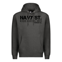 Charcoal Heather navy street kingdom mma mixed martial arts Premium Hoodie - artisFamous