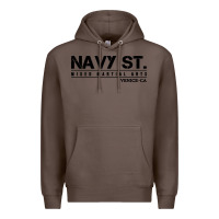 Coffee navy street kingdom mma mixed martial arts Premium Hoodie - artisFamous