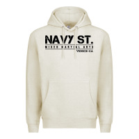 Oatmeal Heather navy street kingdom mma mixed martial arts Premium Hoodie - artisFamous