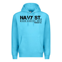 Ocean Blue navy street kingdom mma mixed martial arts Premium Hoodie - artisFamous