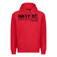 Red navy street kingdom mma mixed martial arts Premium Hoodie - artisFamous