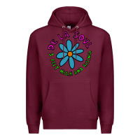 Burgundy de la soul Premium Hoodie - artisFamous