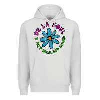 Dove Grey de la soul Premium Hoodie - artisFamous
