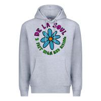 Heather Grey de la soul Premium Hoodie - artisFamous