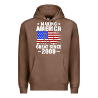 Chestnut vintage making america great since 2009 Premium Hoodie - artisFamous