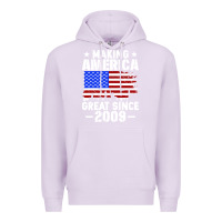 Lilac vintage making america great since 2009 Premium Hoodie - artisFamous