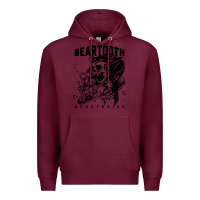 Burgundy Beartooth Premium Hoodie - artisFamous