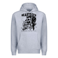 Heather Grey Beartooth Premium Hoodie - artisFamous