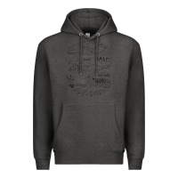 Charcoal Heather schitt's creek fold in the cheese Premium Hoodie - artisFamous