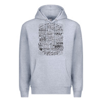 Heather Grey schitt's creek fold in the cheese Premium Hoodie - artisFamous