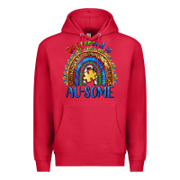 Cardinal different is ausome Premium Hoodie - BarkalooDesign