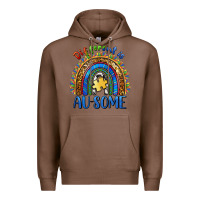 Chestnut different is ausome Premium Hoodie - BarkalooDesign