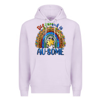 Lilac different is ausome Premium Hoodie - BarkalooDesign