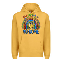 Mustard different is ausome Premium Hoodie - BarkalooDesign