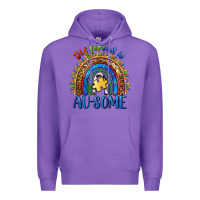 Purple different is ausome Premium Hoodie - BarkalooDesign