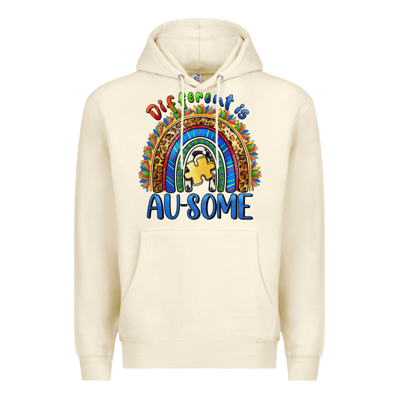 Different Is Ausome Premium Hoodie by BarkalooDesign | Teevron
