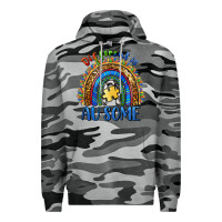 Slate Camo different is ausome Premium Hoodie - BarkalooDesign