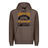 Coffee computer scientist programmer Premium Hoodie - artisFamous