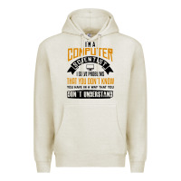 Oatmeal Heather computer scientist programmer Premium Hoodie - artisFamous