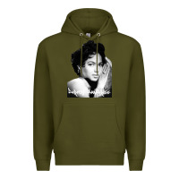 Army Green dorothy dandridge Premium Hoodie - artisFamous