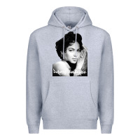 Heather Grey dorothy dandridge Premium Hoodie - artisFamous