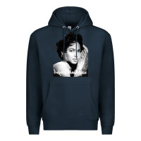 Navy dorothy dandridge Premium Hoodie - artisFamous