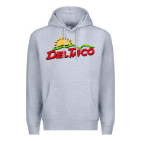 Heather Grey del taco Premium Hoodie - artisFamous